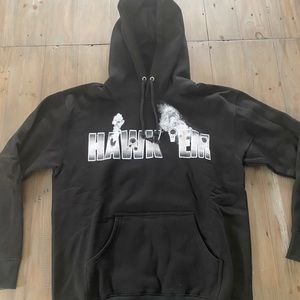 Pop Smoke x Vlone Hawk Em' スウェット パーカー ブラック VLONE X POP SMOKE “HAWK 'EM” Hoodie | eBay